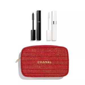 Chanel 2022 3pc Go to Extremes Mascara Set with Bag